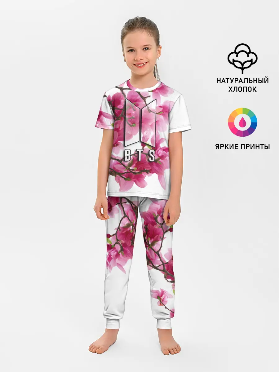 Детская пижама с брюками / BTS
