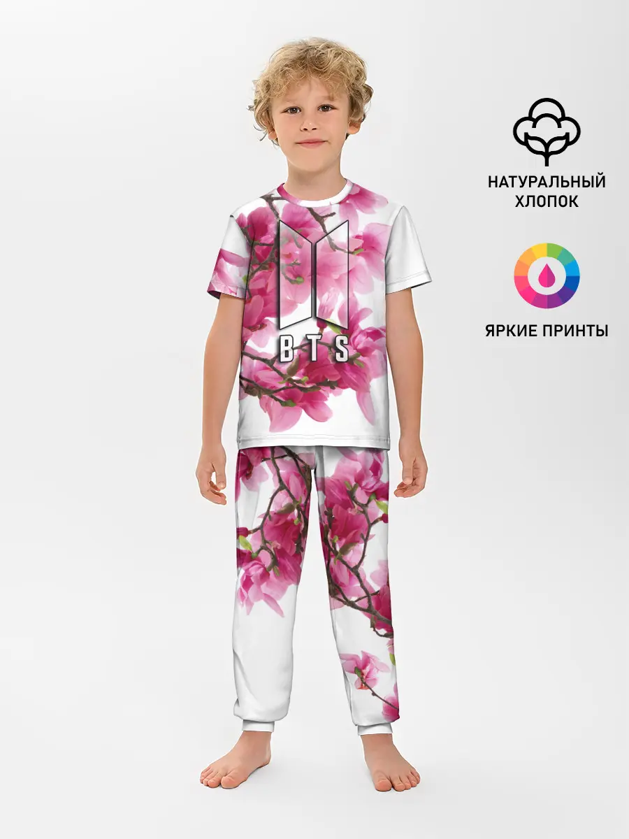 Детская пижама с брюками / BTS