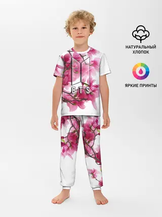 Детская пижама с брюками / BTS