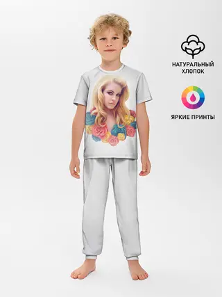 Детская пижама с брюками / Взгляд Ланы