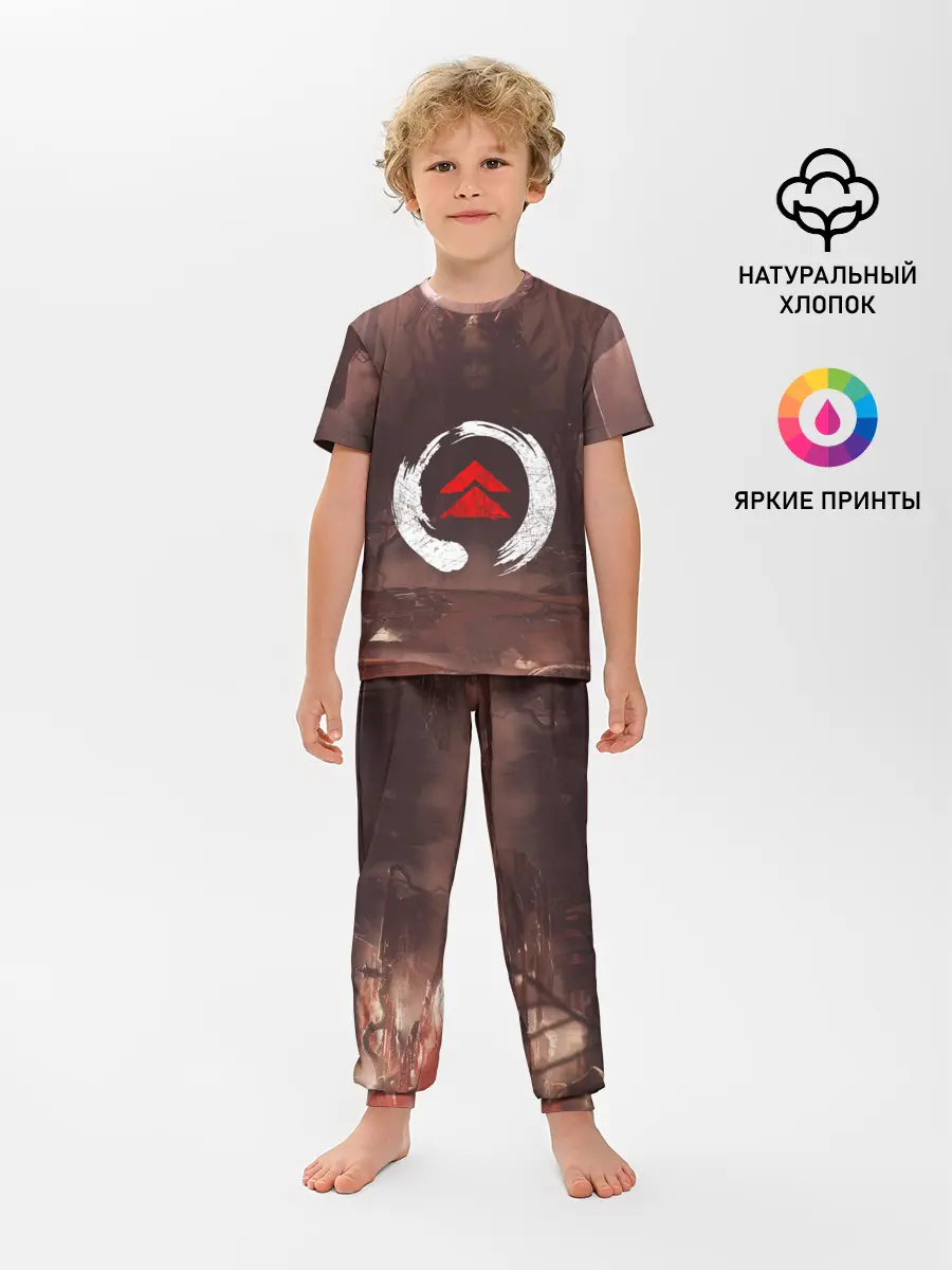 Детская пижама с брюками / Demon Tsushima | Демон