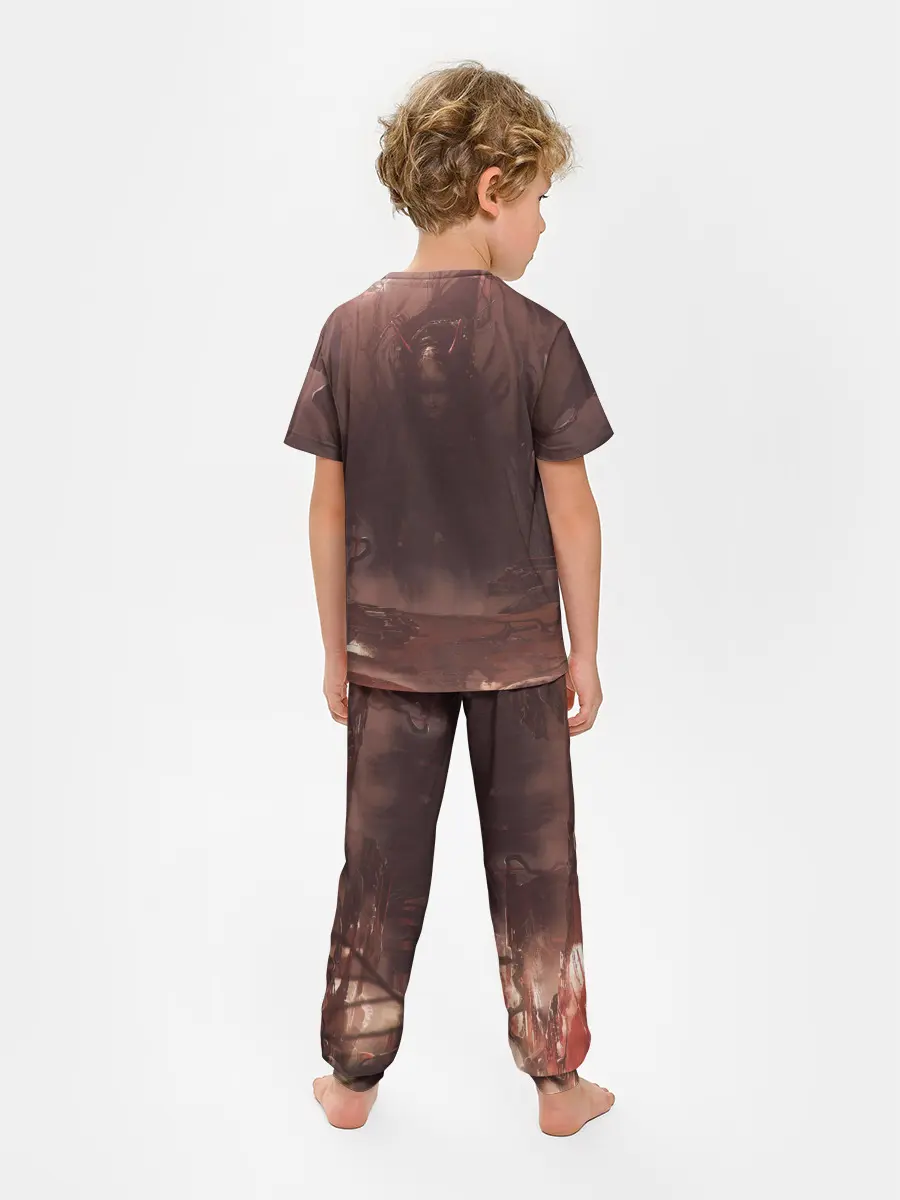 Детская пижама с брюками / Demon Tsushima | Демон