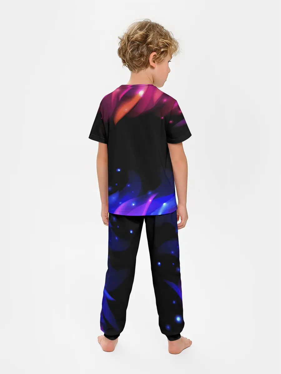 Детская пижама с брюками / Игра в кальмара / Squid Game: Огонь.