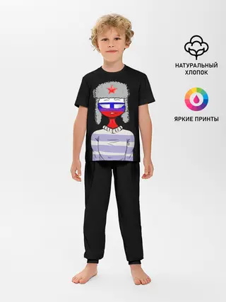Детская пижама с брюками / CountryHumans - Россия