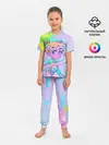 Детская пижама с брюками / ЦВЕТНАЯ МУН