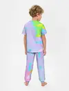 Детская пижама с брюками / ЦВЕТНАЯ МУН