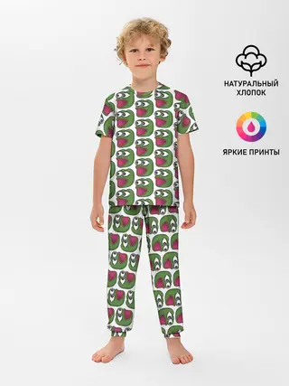 Детская пижама с брюками / Poggers Pattern