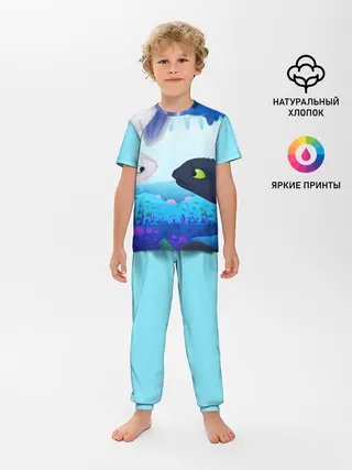 Детская пижама с брюками / Приручить Дракона