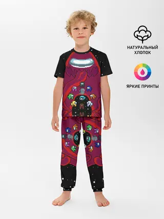 Детская пижама с брюками / Impostor Monster