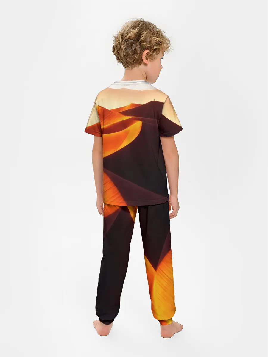 Детская пижама с брюками / Пустыня дюна барханы