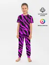 Детская пижама с брюками / Неоновая зебра