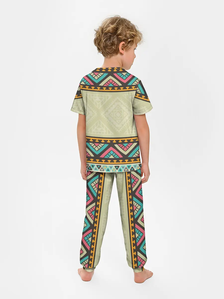 Детская пижама с брюками / Кот 3