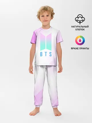 Детская пижама с брюками / BTS / БТС