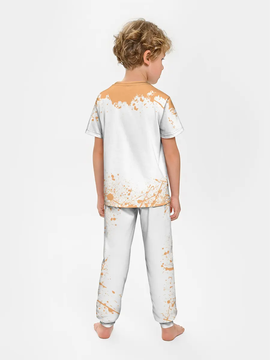 Детская пижама с брюками / МИЛЫЙ КОТЕНОК | CUTE KITTEN