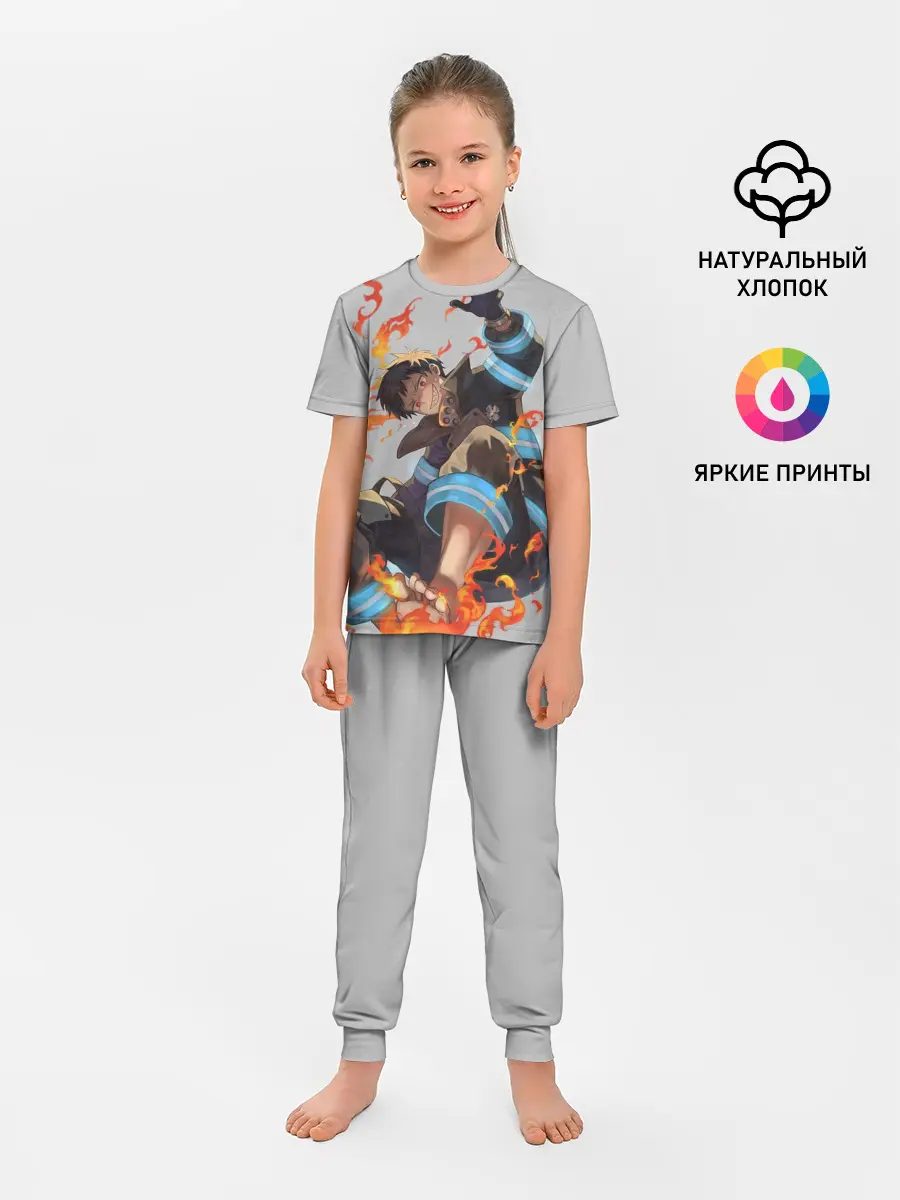 Детская пижама с брюками / FireForce