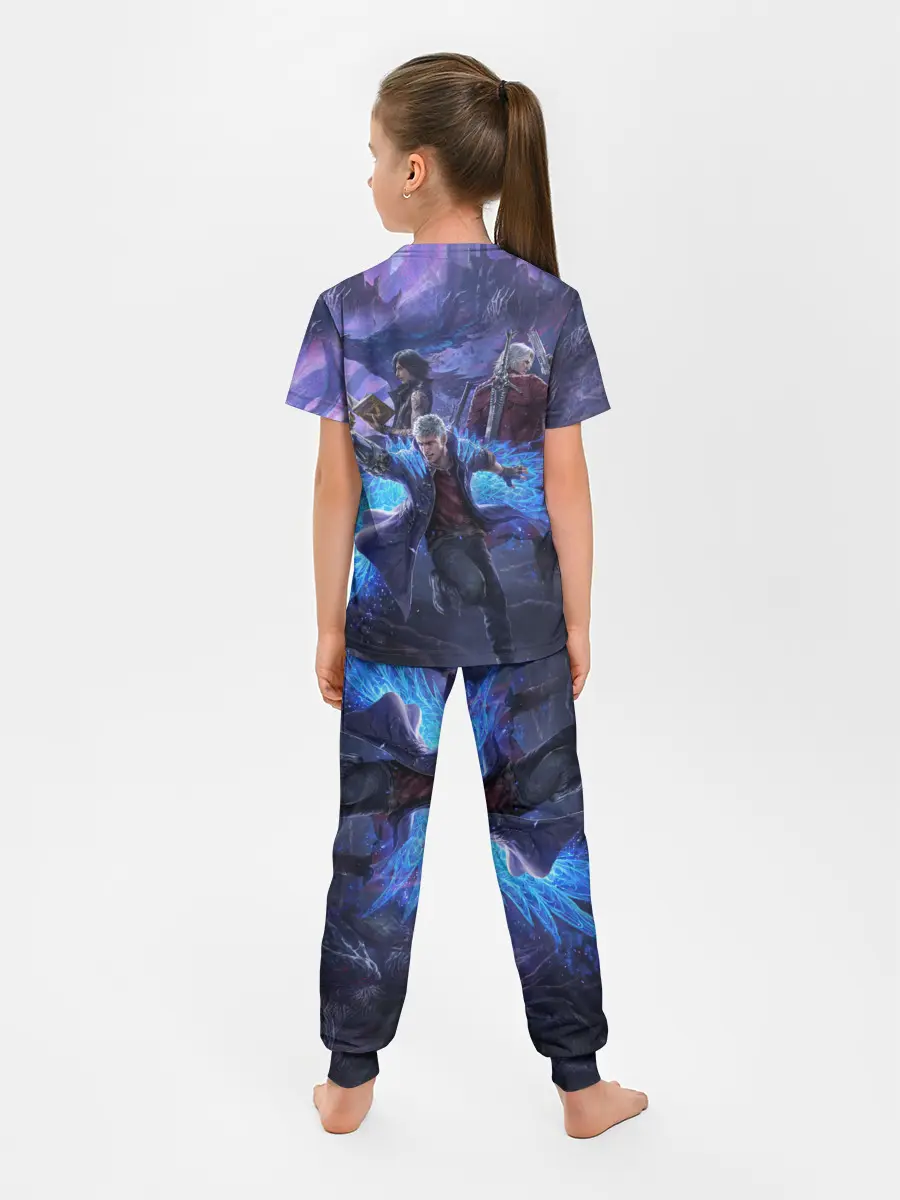 Детская пижама с брюками / DEVIL MAY CRY | ДЕВИЛ МАЙ КРАЙ