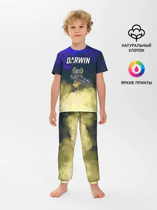 Детская пижама с брюками / Darwin Project | Battle Royale