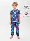 Детская пижама с брюками / Кубы