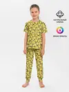Детская пижама с брюками / Йоба-смайлики
