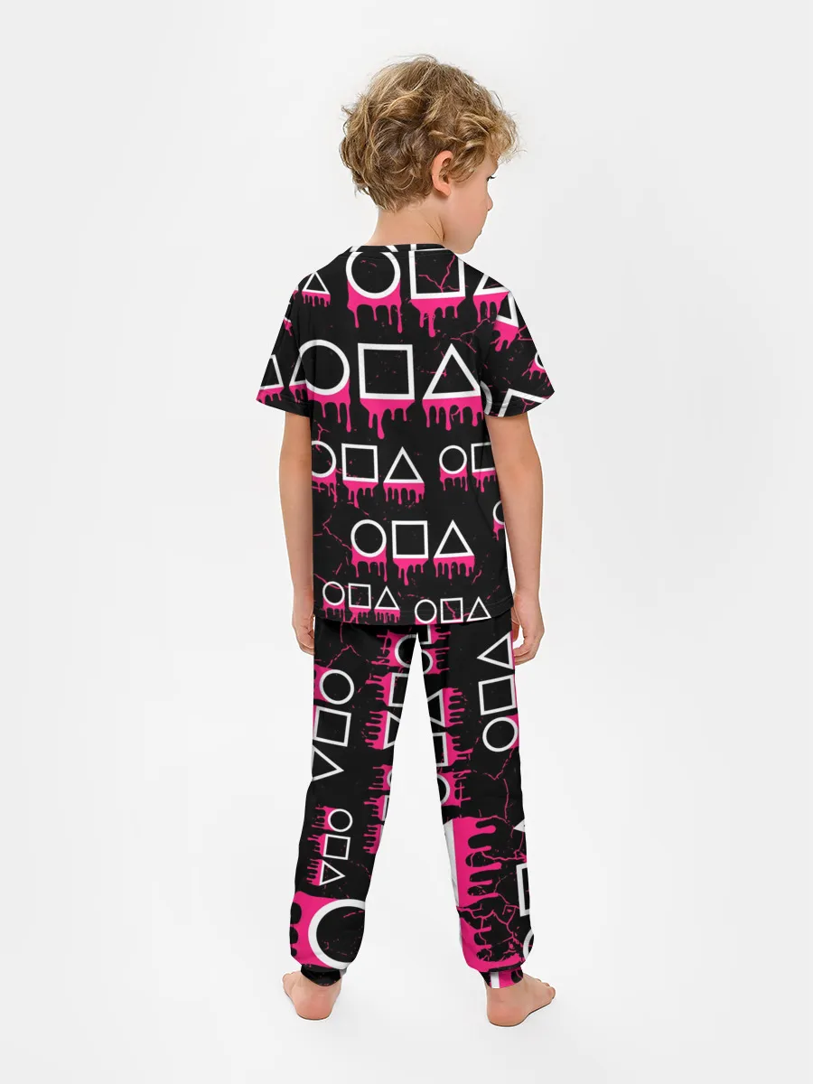Детская пижама с брюками / ИГРА В КАЛЬМАРА / КУКЛА