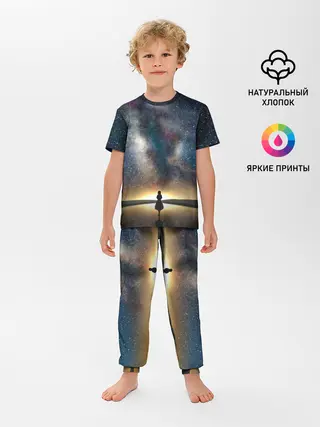 Детская пижама с брюками / VIOLET EVERGARDEN. Космос