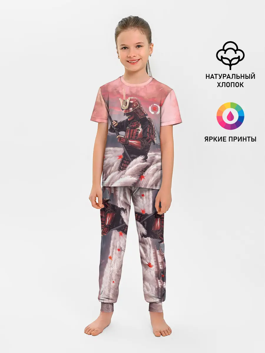 Детская пижама с брюками / Ghost of Tsushim | Призрак Цусимы