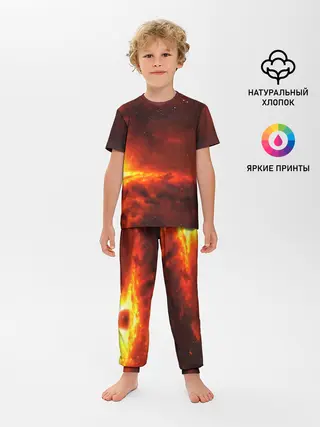 Детская пижама с брюками / Марс