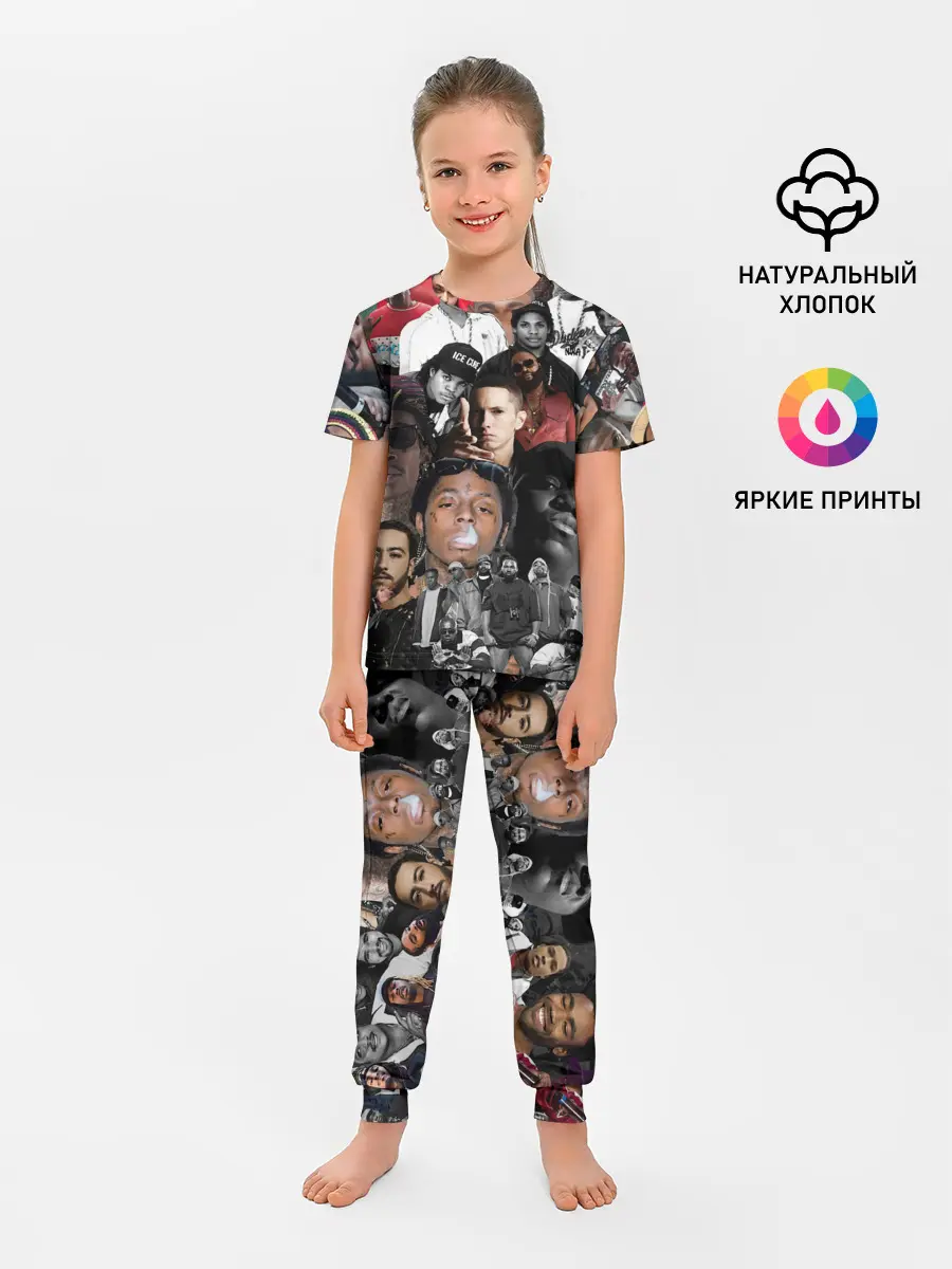 Детская пижама с брюками / Короли Рэпа | KING RAP