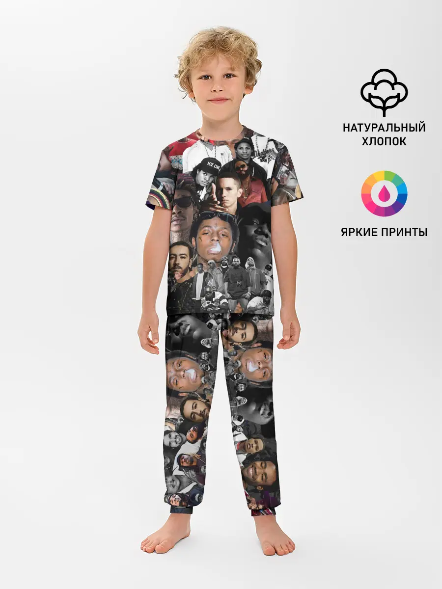 Детская пижама с брюками / Короли Рэпа | KING RAP
