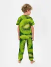 Детская пижама с брюками / Зеленый киви