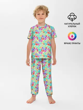 Детская пижама с брюками / Новогодние Игрушки и Подарки