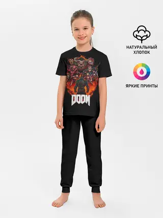 Детская пижама с брюками / DooM