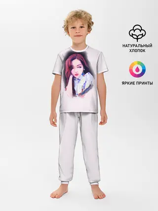 Детская пижама с брюками / BlackPink Розэ