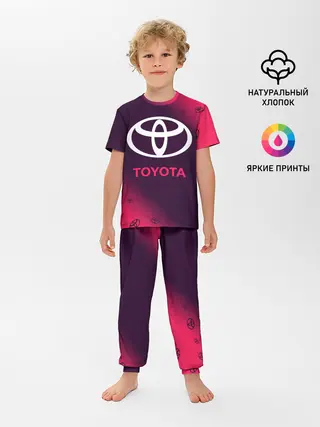 Детская пижама с брюками / TOYOTA / ТОЙОТА