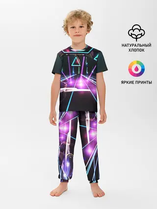 Детская пижама с брюками / КИБЕРГОРОД