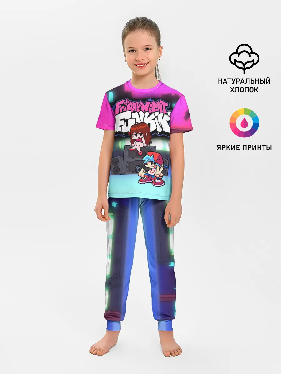 Детская пижама с брюками / Friday Night Funkin