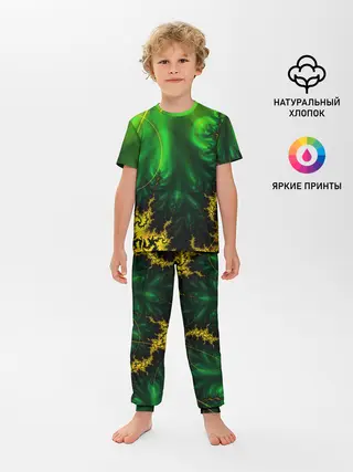 Детская пижама с брюками / GEOMETRY COLOR