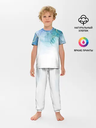 Детская пижама с брюками / Краски