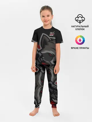 Детская пижама с брюками / Форма Bad Raccoon