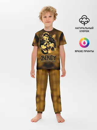 Детская пижама с брюками / Bendy and the ink machine