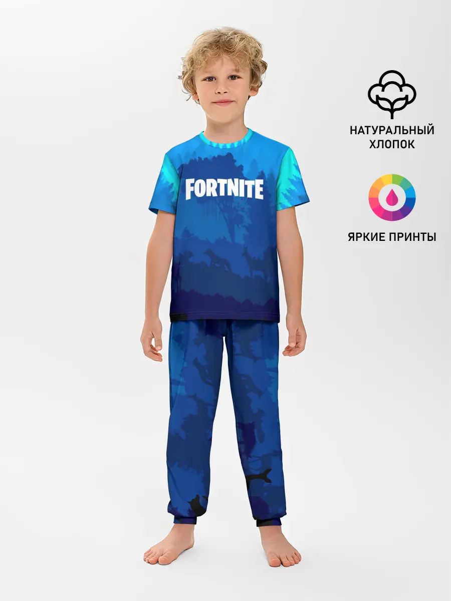 Детская пижама с брюками / Fortnite