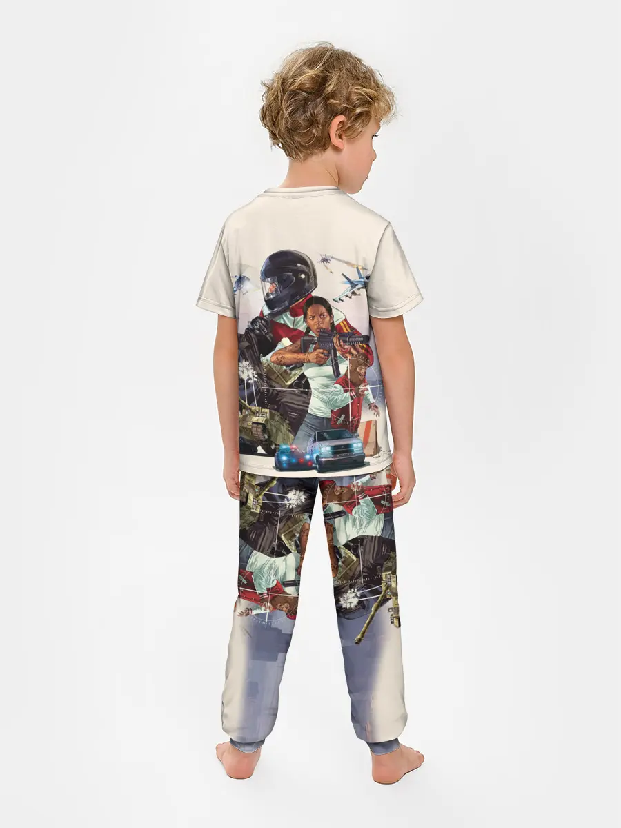 Детская пижама с брюками / Grand Theft Auto V