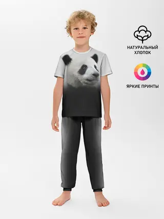Детская пижама с брюками / Панда