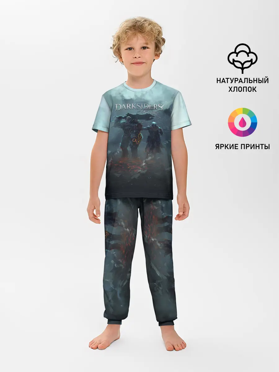 Детская пижама с брюками / Darksiders | Гнев Войны