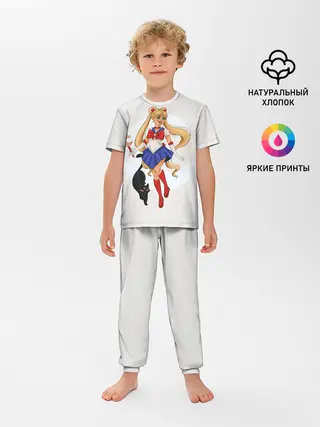 Детская пижама с брюками / Sailor Moon