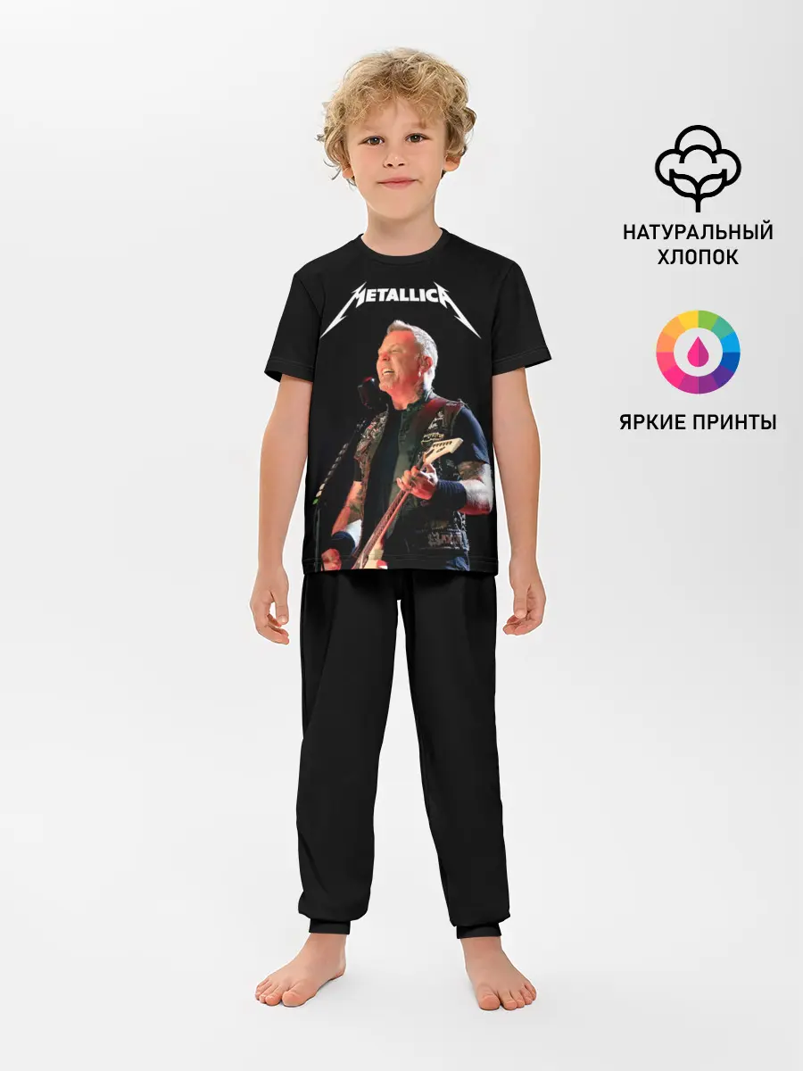 Детская пижама с брюками / Metallica