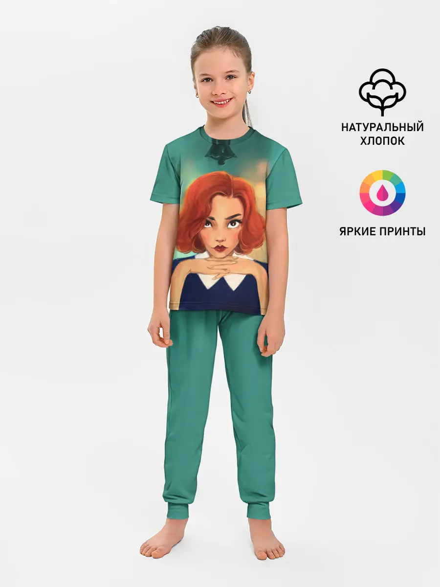 Детская пижама с брюками / Ход Королевы