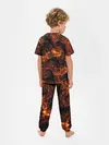 Детская пижама с брюками / Горящая лава