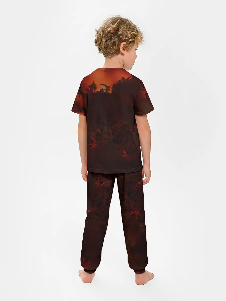 Детская пижама с брюками / Танк ИС-7 | Tanks | Огонь