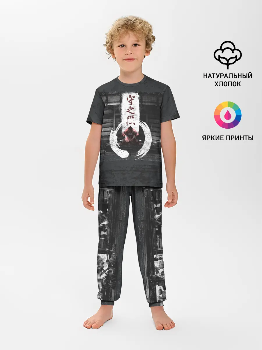 Детская пижама с брюками / Самурай | Призрак Цусимы